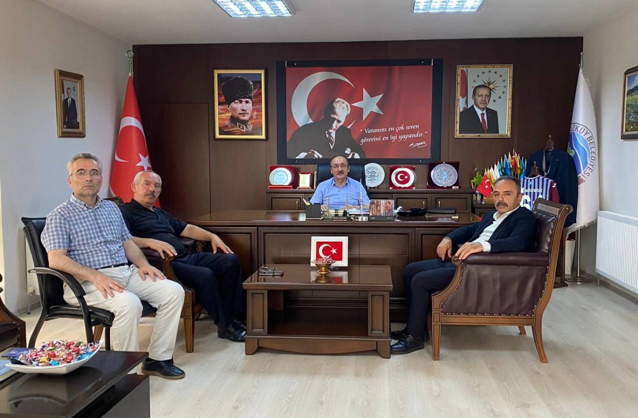 TBB Sosyal İşler Daire Başkanı Muharrem Çimşit ile Şehit Yakınları ve Gaziler Hizmet Birimi Sorumlusu Enver Zaman misafirimiz oldular.