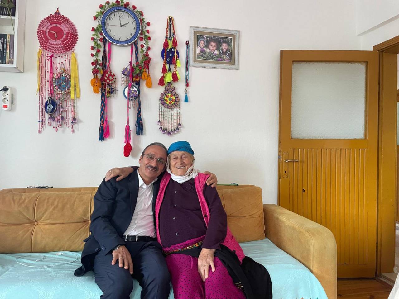 86 yaşındaki Fatma anamızın bir duasını aldık.