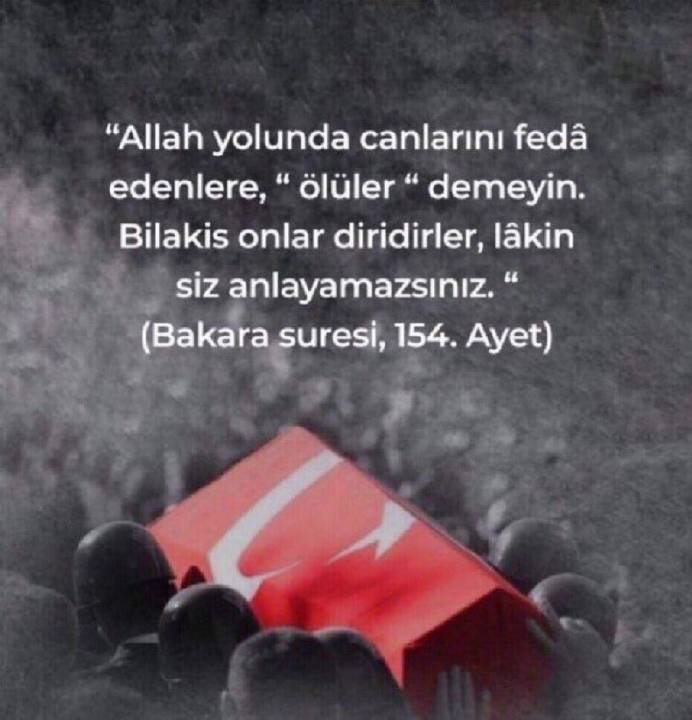 Milletimizin başı sağalsın.