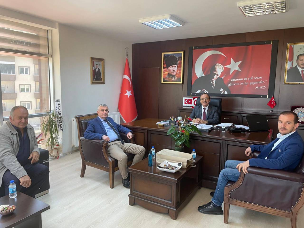 Karayolları Bölge Müdürlüğünden Başkanımıza Ziyaret