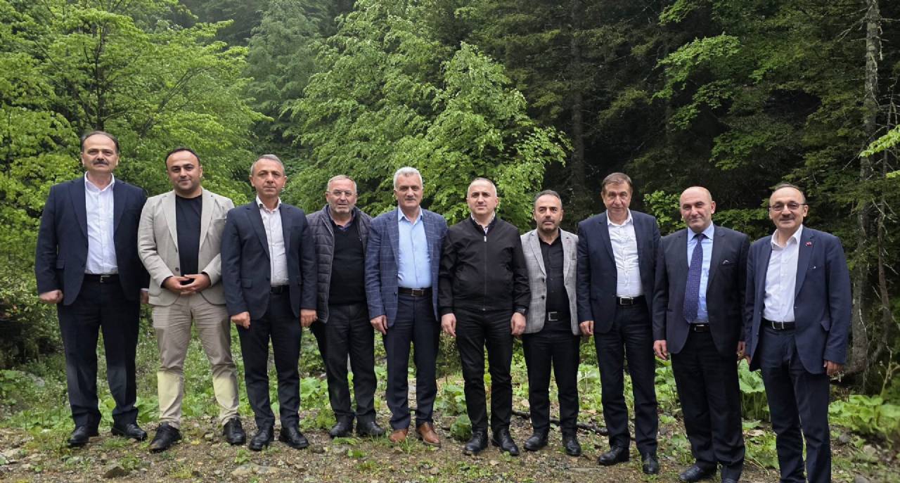 TİSKİ Genel Müdürümüz İbrahim Kul ve ekibiyle İller Bankası Bölge Müdürümüz Cafer Bilgin misafirimizdi.