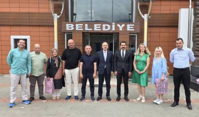 AB Erasmus projesinde Çekya'dan ve Fransa'dan gelen misafirlerimizi belediyemizde ağırladık.