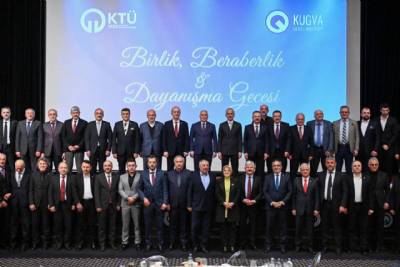 Karadeniz Teknik Üniversitesi Vakfı tarafından gerçekleştirilen Birlik Beraberlik ve Dayanışma Gecesi'ne katıldık…