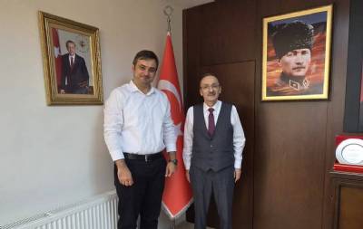 Düzköy İlçe Devlet Hastanesi Başhekimimiz, kıymetli kardeşim Olgun Aşık Bey'e nazik ziyaretleri için teşekkür ederim.